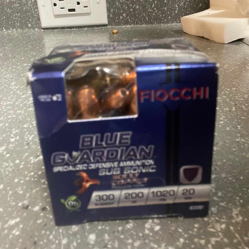 Fiocchi Blue Guardian solid copper hollow points